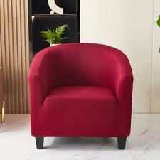 UK Elastic Stretch Tub Chair Cover Armchair Seat Sofa Covers Full Slipcover case