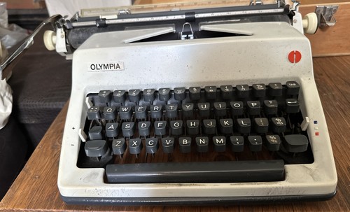 Olympia vintage typewriter - olympia,