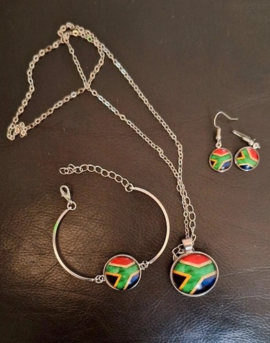South african flag jewellery - flag,
