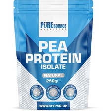 Pea Protein Isolate Flavoured Protein Powder Vegan 250g 750g 500g 1kg 2.5kg 5kg