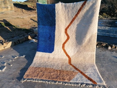 Moroccan rug berber wool - moroccan,