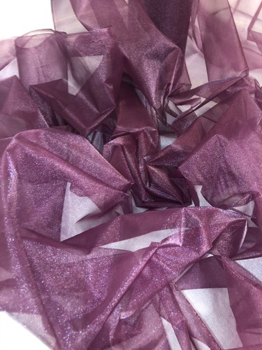 Mtr plum organza - mtr,