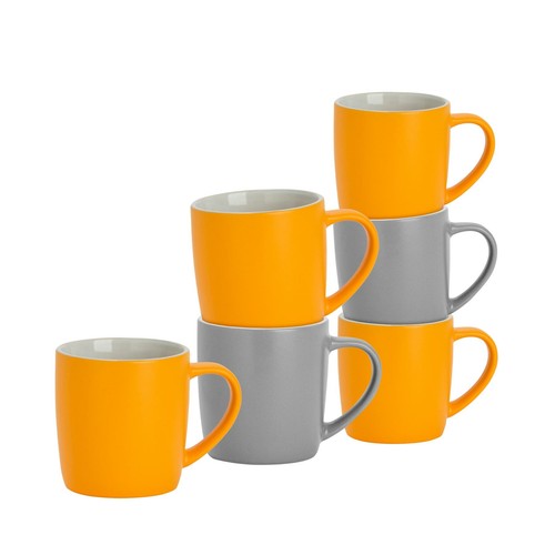 Matt coloured coffee mugs - coloured,