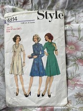 Vintage ladies sewing patterns