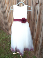 Tulle Floral Rose Petals 