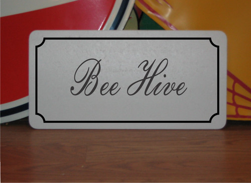 Bee hive metal - metal, fancy