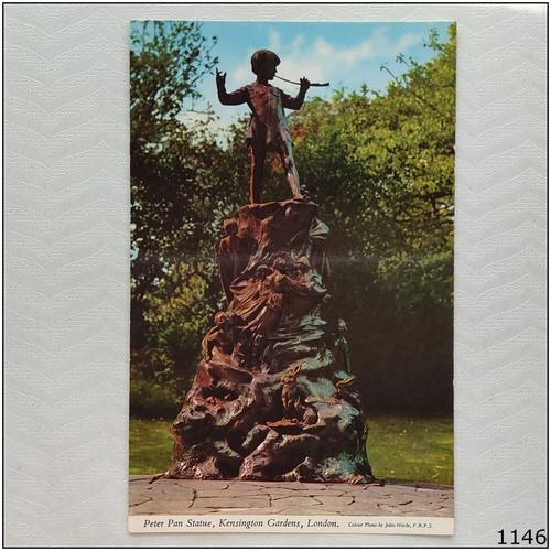 Peter pan statue kensington - pan,