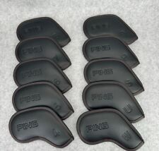 Black Ping Faux PU Leather