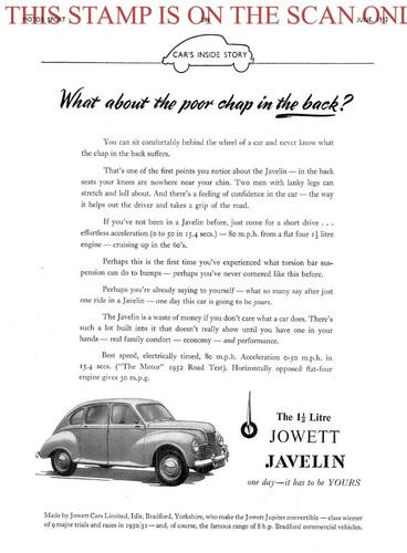 Jowett javelin 5l saloon - 1.5l,
