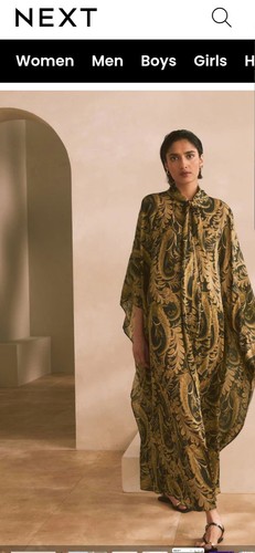 Next black gold paisley - next,