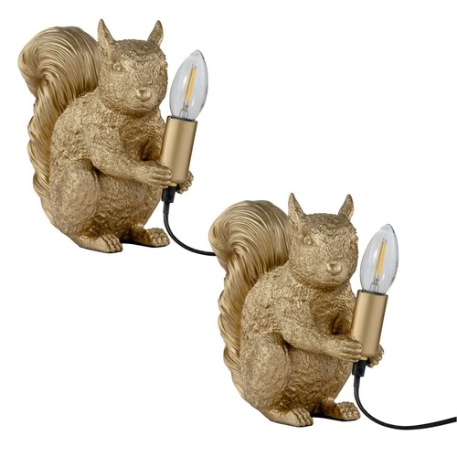 Set gold squirrel - 2,