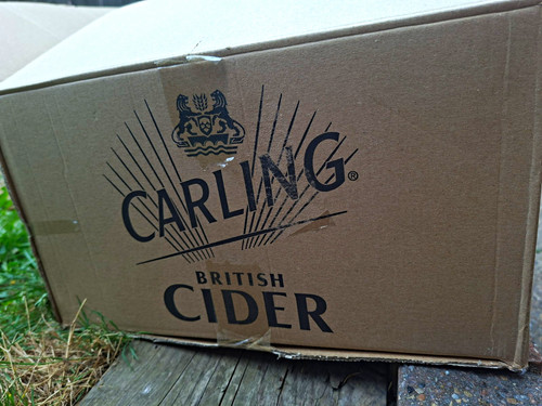 Carling british cider tempered - british,