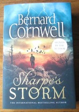 SIGNED - Sharpe's Storm (Book 19) By Bernard Cornwell Collectors first Edition
