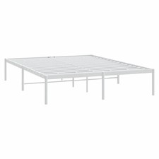 Metal Bed Frame with Headboard