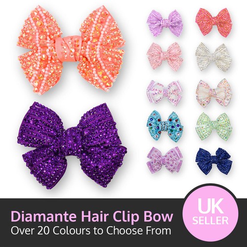 Small crystal bow sparking - crystal,
