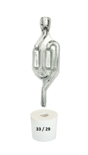 Bubbler airlock rubber - +,