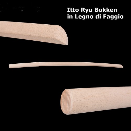 Itto ryu bokken beech wood - itto,