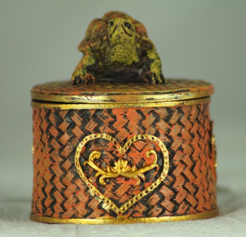 7cm tortoise trinket box - tortoise,