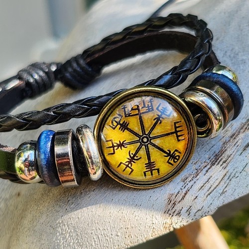 Vegvisir bracelet rune compass - vegvisir,