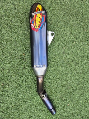 Fmf titanium silencer - titanium, 4.1