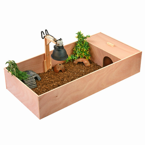 Kct large wooden tortoise - large,