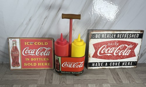 Coca cola ketchup - cola, mustard