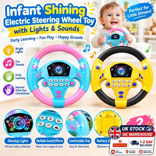 Kids simulation steering - kids, wheel
