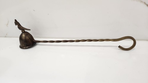 Brass candle snuffer - brass,
