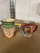 Toby Jugs Character Jugs Beswick Mr Micawber And Artone Peter Davey VGC