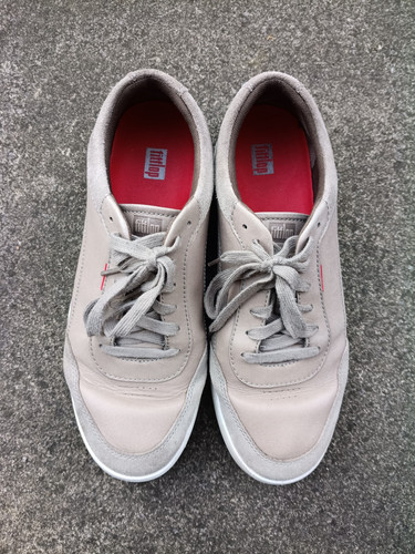 Mens fitflop leather shoes - leather,