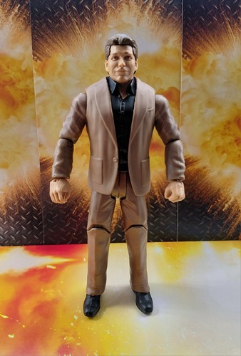 Wwe mattel custom vince - mattel,