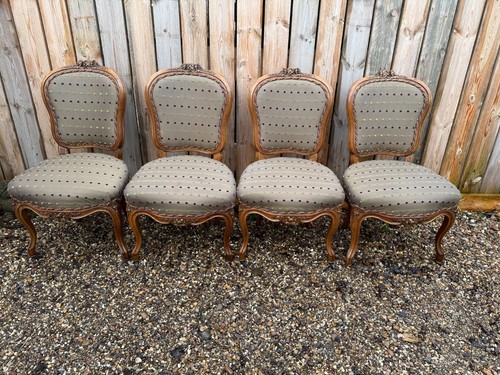 Set victorian walnut - set, 4