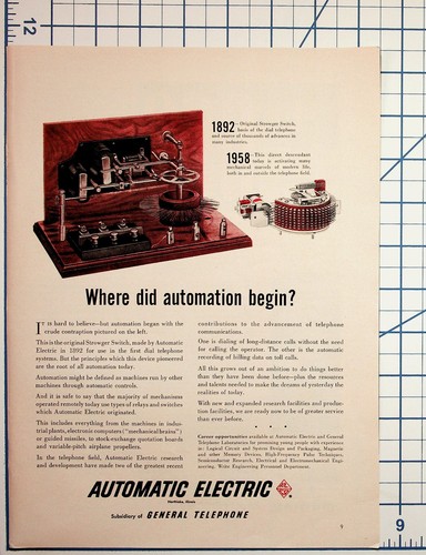 1958 automatic electric - automatic,