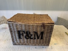 LARGE FORTNUM & MASON HAMPER / BASKET AS ACQUIRED SEE PICS