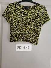 UK 4/6 Primark Yellow & Black
