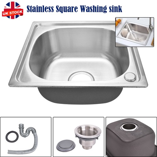 Stainless steel single bowl - single,
