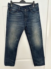 Men’s Blue Gucci Jeans Size 52 Designer Used Good Condition 1953 Style