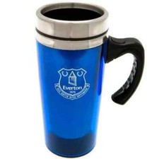 Everton FC Handled Travel Mug Coffee Tea Mug Cup Fan Gift Official Licensed
