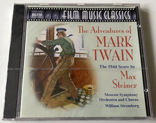 Max Steiner - The Adventures Of Mark Twain 1944 Score Sealed CD Album 2004 Naxos