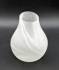 PartyLite Reed Diffuser Bottle - Swirl White - 4" High