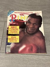 The Ring Mike Tyson Boxing