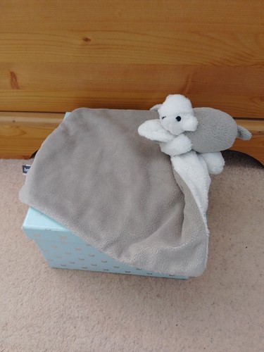 Herdy grey and white sheep - herdy.,