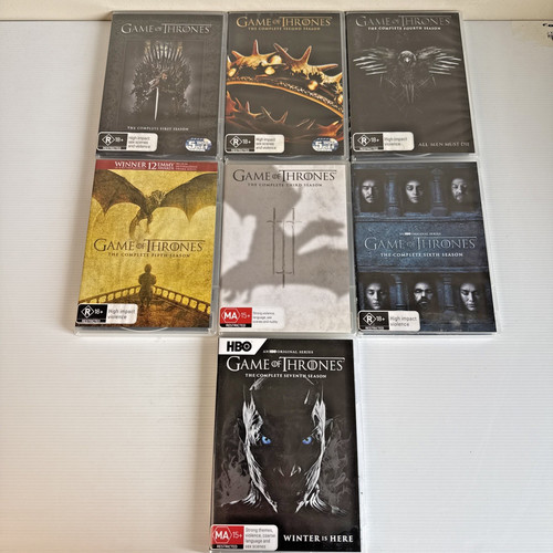 Game thrones dvd seasons - of,