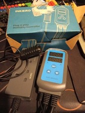 Inkbird Dual Switch Humidifier Dehumidifier 230V UK Plant Room Humid Controller