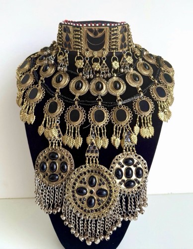 Afghan vintage black - afghan, 3
