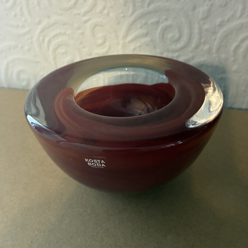 Kosta boda red - boda, glass