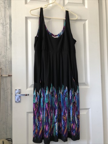 Ladies black patterned - -,