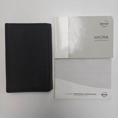 Nissan micra owners manual - nissan,