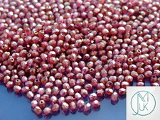 120+ Pieces Czech Glass 3mm