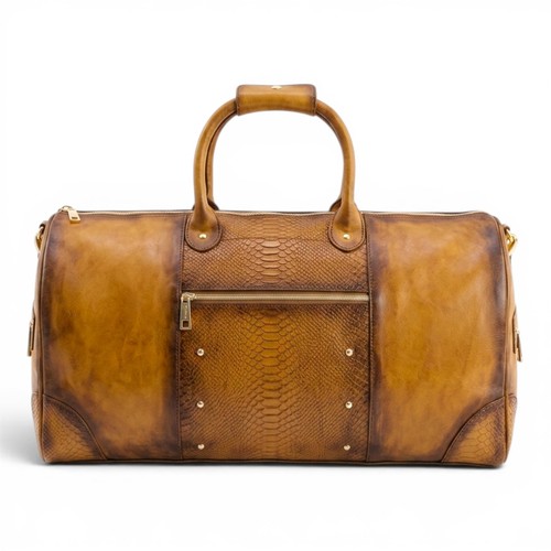 Vintage leather weekend bag - vintage,